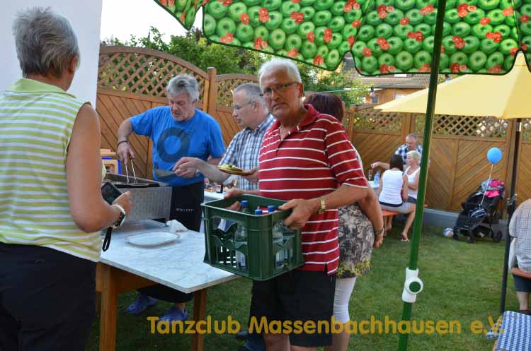Tanzclub Massenbachhausen, Helferfest, 2013, Grillfest